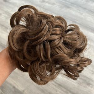 Irish dance bun wig